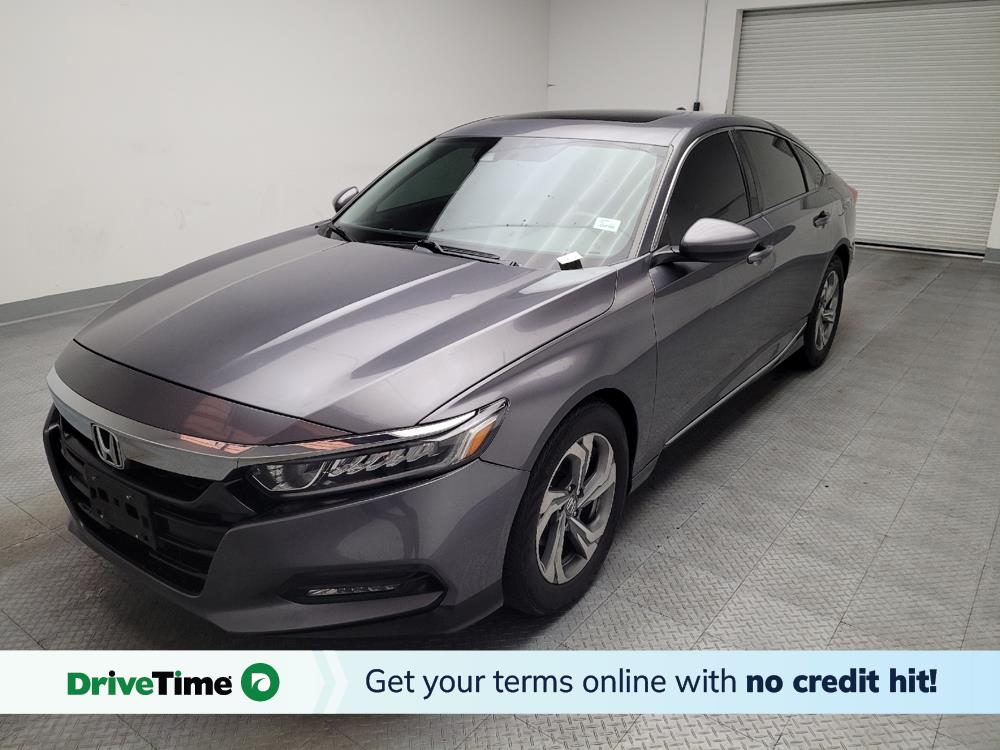 Gray 2018 Honda Accord Sedan Front-Wheel Drive Continuously Variable Transmission
