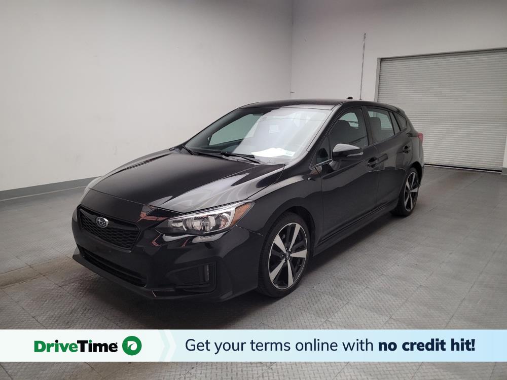 Black 2019 Subaru Impreza Hatchback All-Wheel Drive 7-Speed CVT