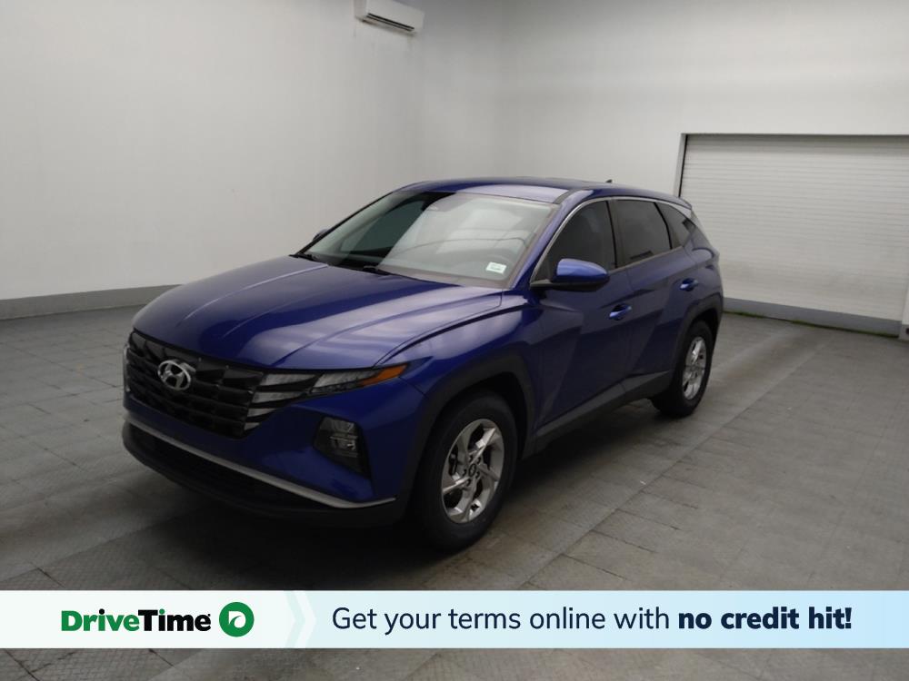 Blue 2022 Hyundai Tucson SUV / Crossover Front-Wheel Drive 8-Speed Automatic
