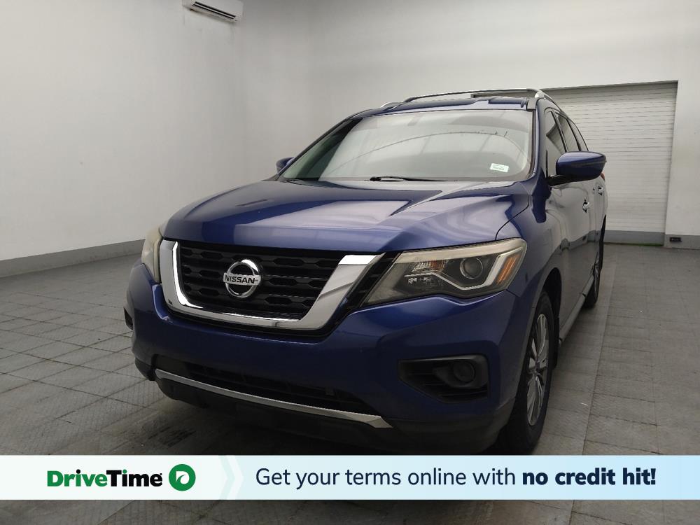 Blue 2017 Nissan Pathfinder SUV / Crossover Front-Wheel Drive Continuously Variable Transmission