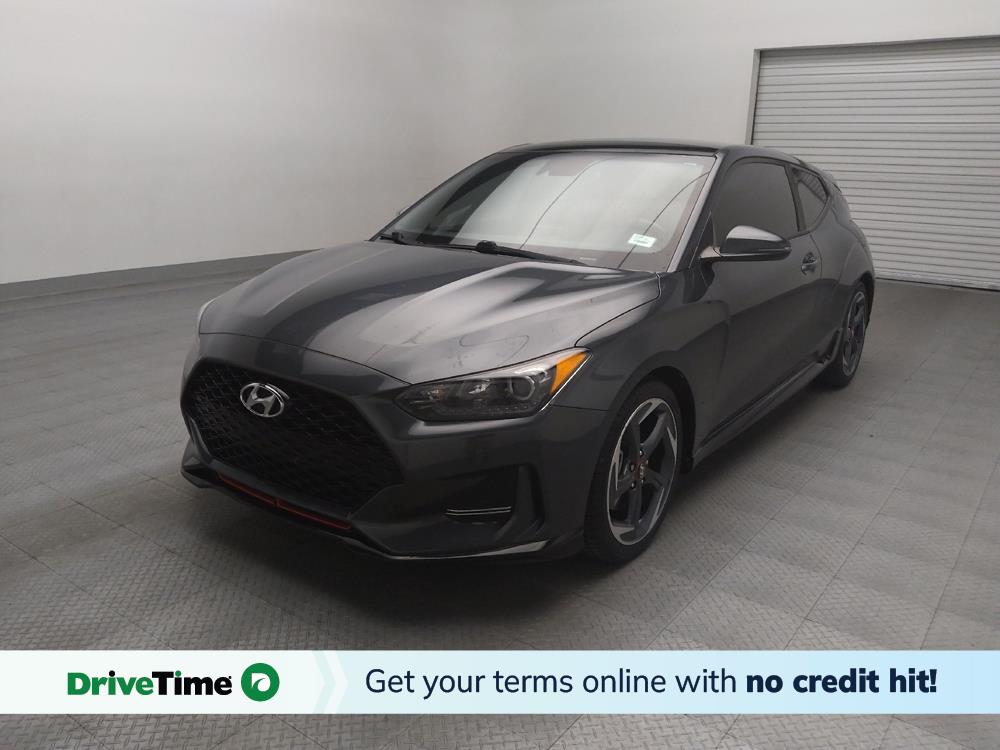 Gray 2020 Hyundai Veloster Coupe Front-Wheel Drive 7-Speed Automatic