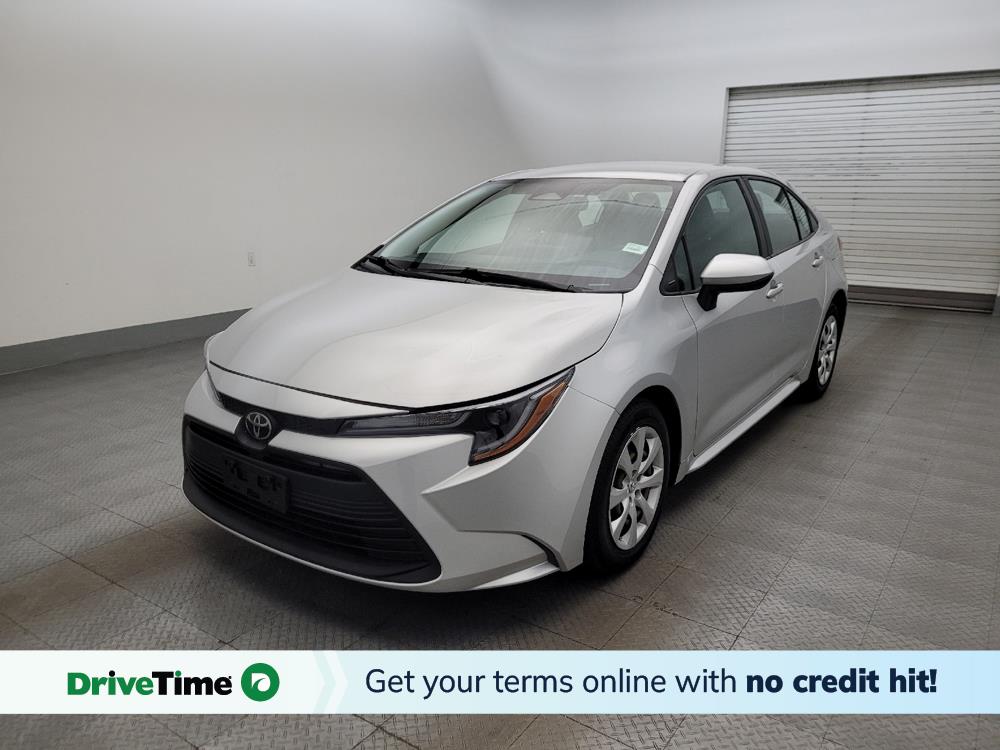 Silver 2024 Toyota Corolla Sedan Front-Wheel Drive Continuously Variable Transmission