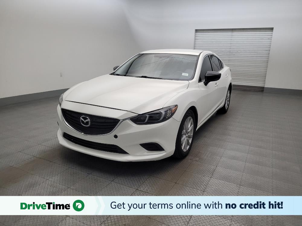 White 2017 Mazda MAZDA6 Sedan Front-Wheel Drive 6-Speed Automatic