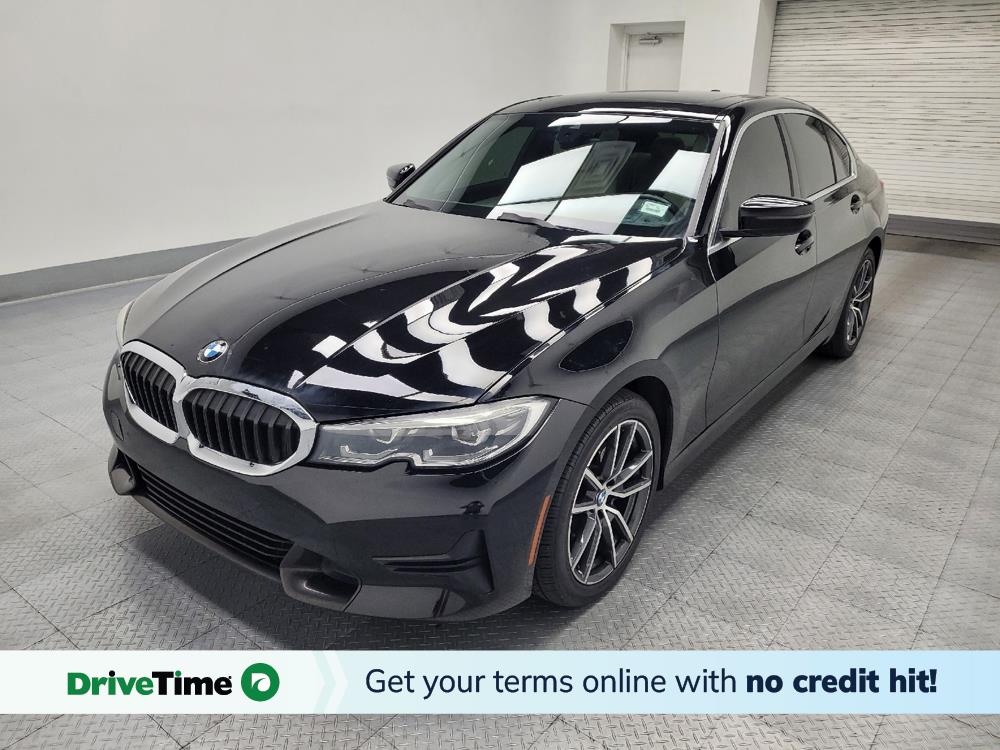 Black 2020 BMW 3 Series Sedan Rear-Wheel Drive 8-Speed Automatic