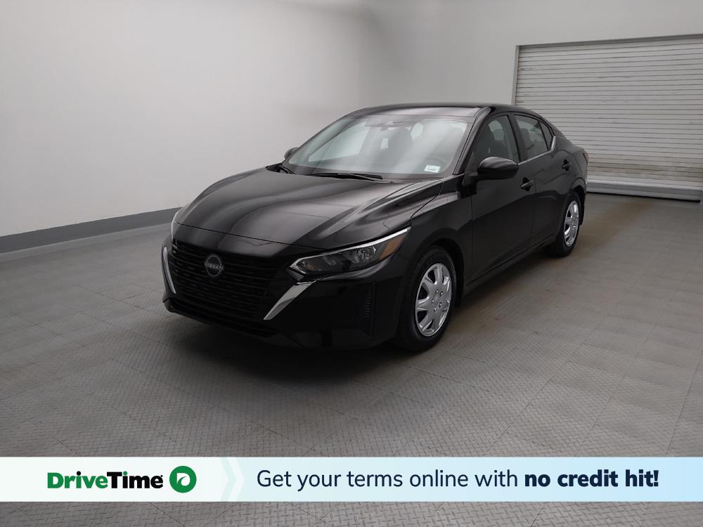 Black 2025 Nissan Sentra Sedan Front-Wheel Drive Continuously Variable Transmission