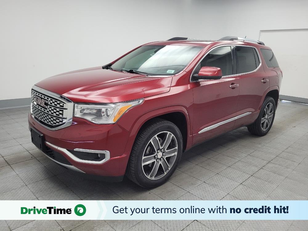 Red 2019 GMC Acadia SUV / Crossover Four-Wheel Drive 6-Speed Automatic