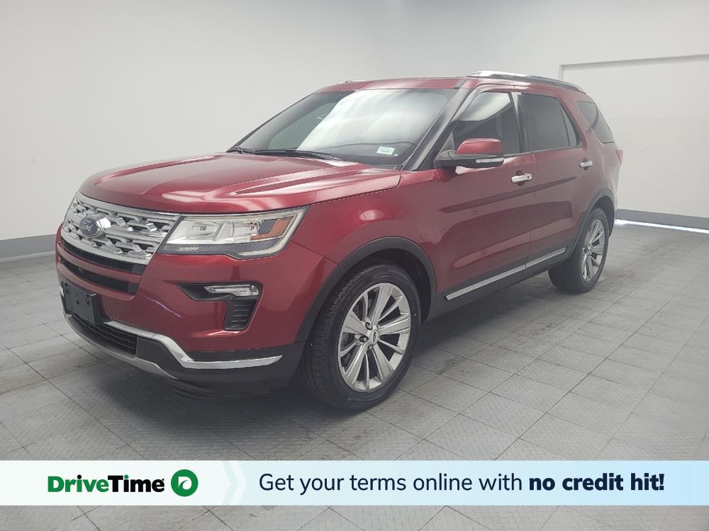 Red 2019 Ford Explorer SUV / Crossover Front-Wheel Drive 6-Speed Automatic