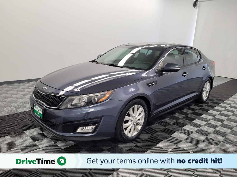 Blue 2015 Kia Optima EX Sedan Front-Wheel Drive 6-Speed Automatic