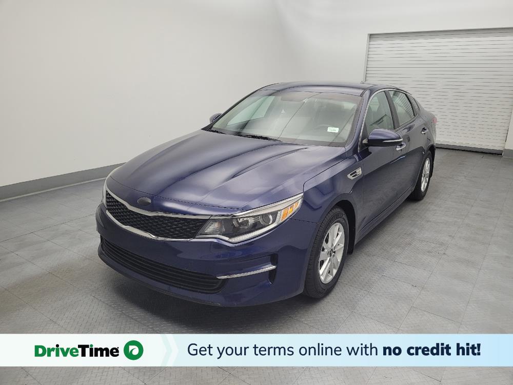 Blue 2017 Kia Optima Sedan Front-Wheel Drive 6-Speed Automatic
