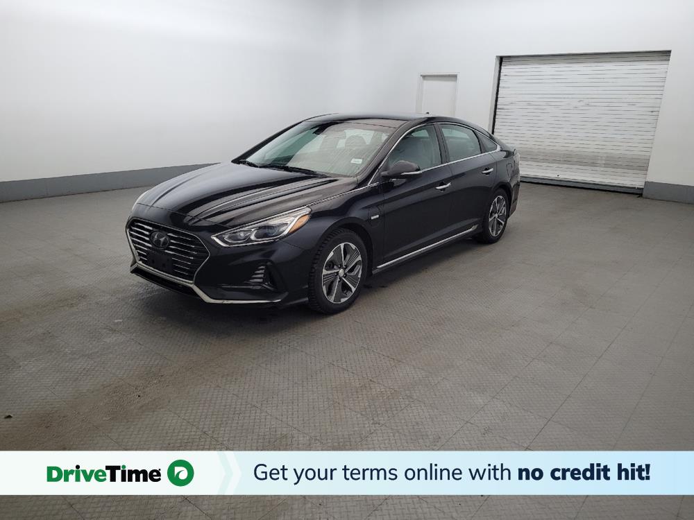 Black 2019 Hyundai Sonata Plug-In Hybrid Sedan Front-Wheel Drive 6-Speed Automatic