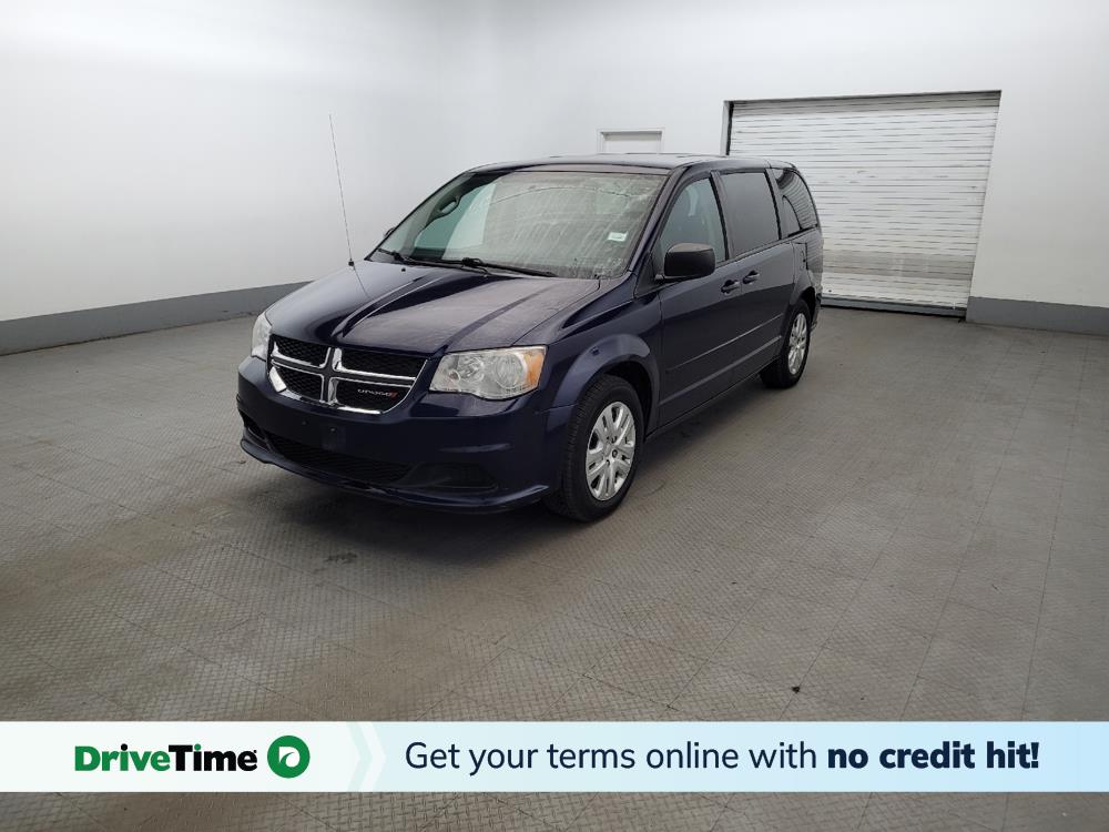 Blue 2017 Dodge Grand Caravan Minivan Front-Wheel Drive 6-Speed Automatic