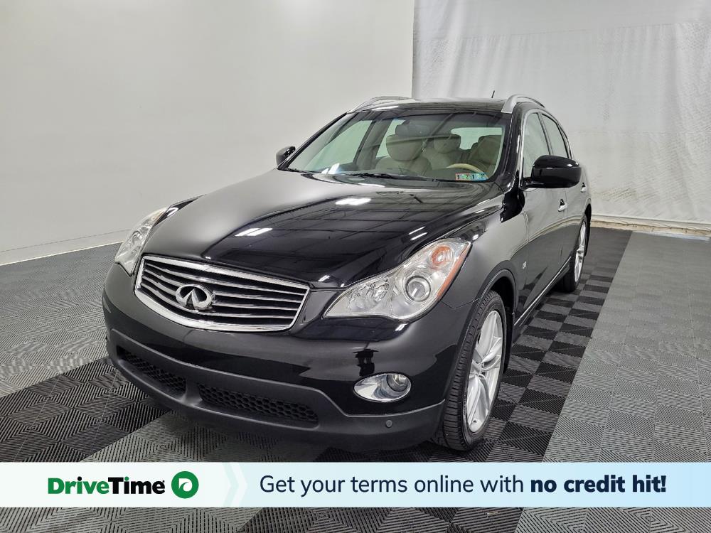 Black 2015 INFINITI QX50 SUV / Crossover All-Wheel Drive 7-Speed Automatic