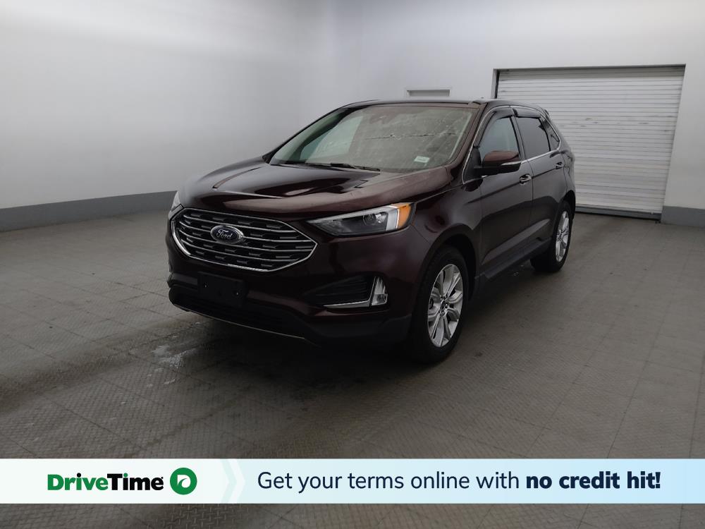 Red 2022 Ford Edge SUV / Crossover All-Wheel Drive 8-Speed Automatic