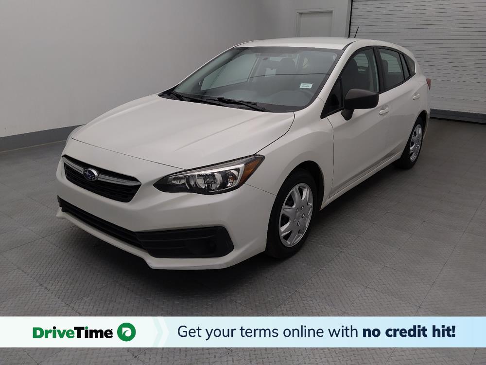 White 2020 Subaru Impreza Sedan  7-Speed CVT