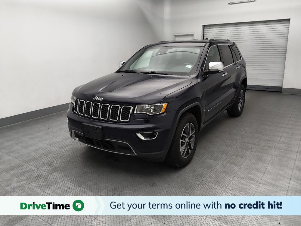 Blue 2018 Jeep Grand Cherokee SUV / Crossover Four-Wheel Drive 8-Speed Automatic