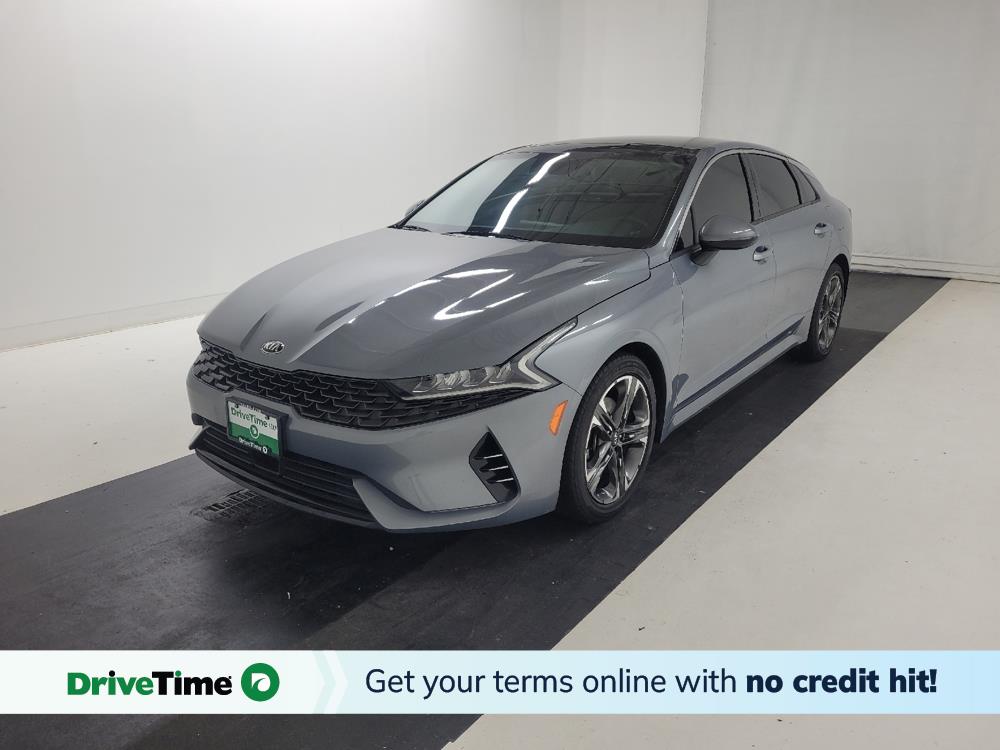 Silver 2021 Kia K5 Sedan Front-Wheel Drive 8-Speed Automatic