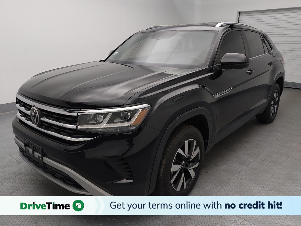 Black 2023 Volkswagen Atlas Cross Sport SUV / Crossover Front-Wheel Drive 8-Speed Automatic