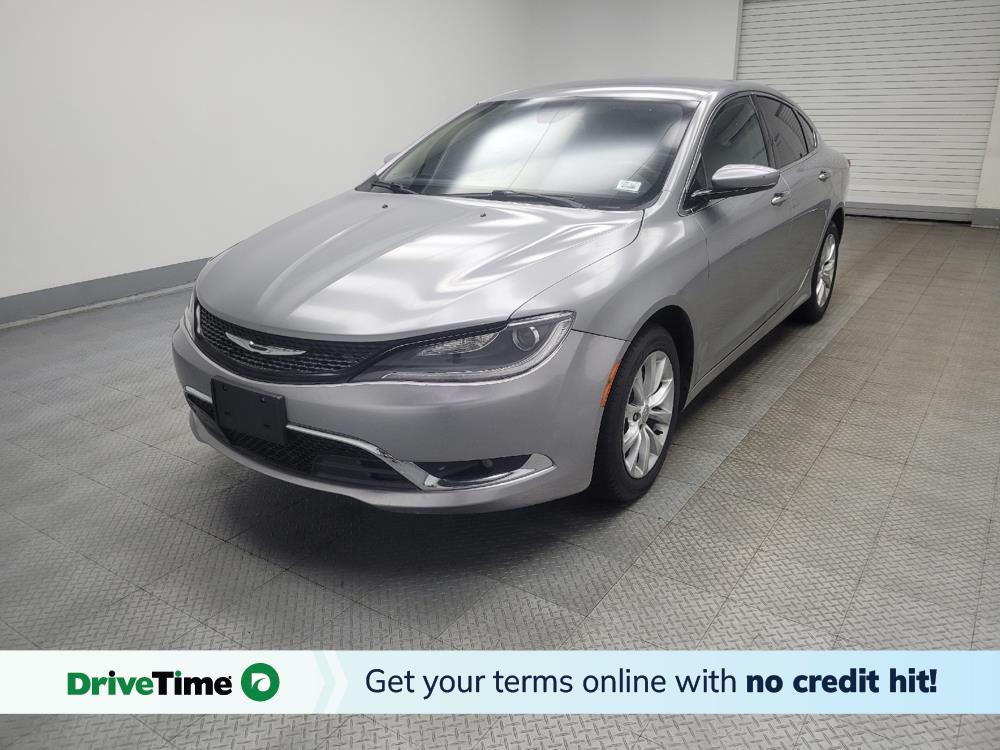Silver 2015 Chrysler 200 C Sedan FWD Sedan Front-Wheel Drive 9-Speed Automatic