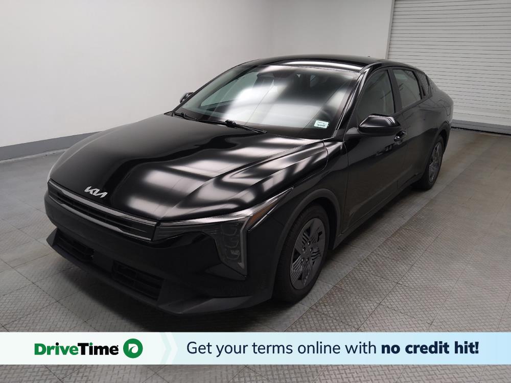Black 2025 Kia K4 Sedan Front-Wheel Drive Continuously Variable Transmission